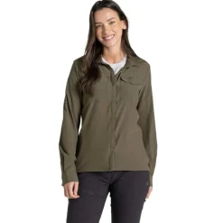Craghoppers NosiLife Pro V blouse dames wild olive