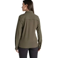 Craghoppers NosiLife Pro V blouse dames wild olive