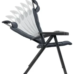 Crespo AP/237 Air-Deluxe Compact M campingstoel grey