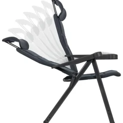 Crespo AP/235 Air-Deluxe Compact S campingstoel grey