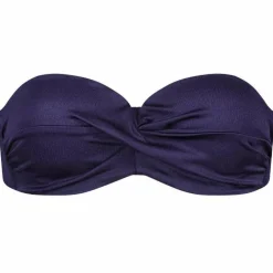 Cyell Satin Navy Padded Wired bikini top dames