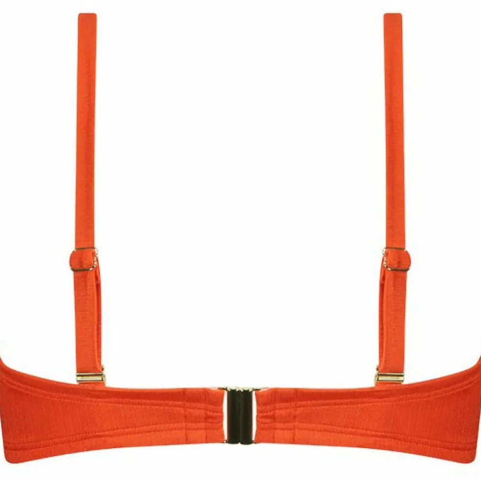 Cyell Satin Tomato Padded bikini top dames