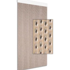 Degor Milan vliegengordijn 195 x 60 cm black