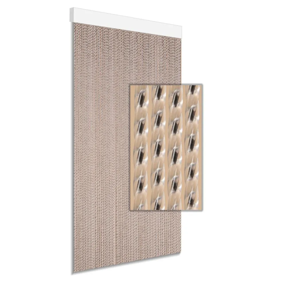 Degor Milan vliegengordijn 180 x 60 cm black