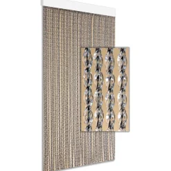 Degor Nola vliegengordijn 180 x 60 cm black