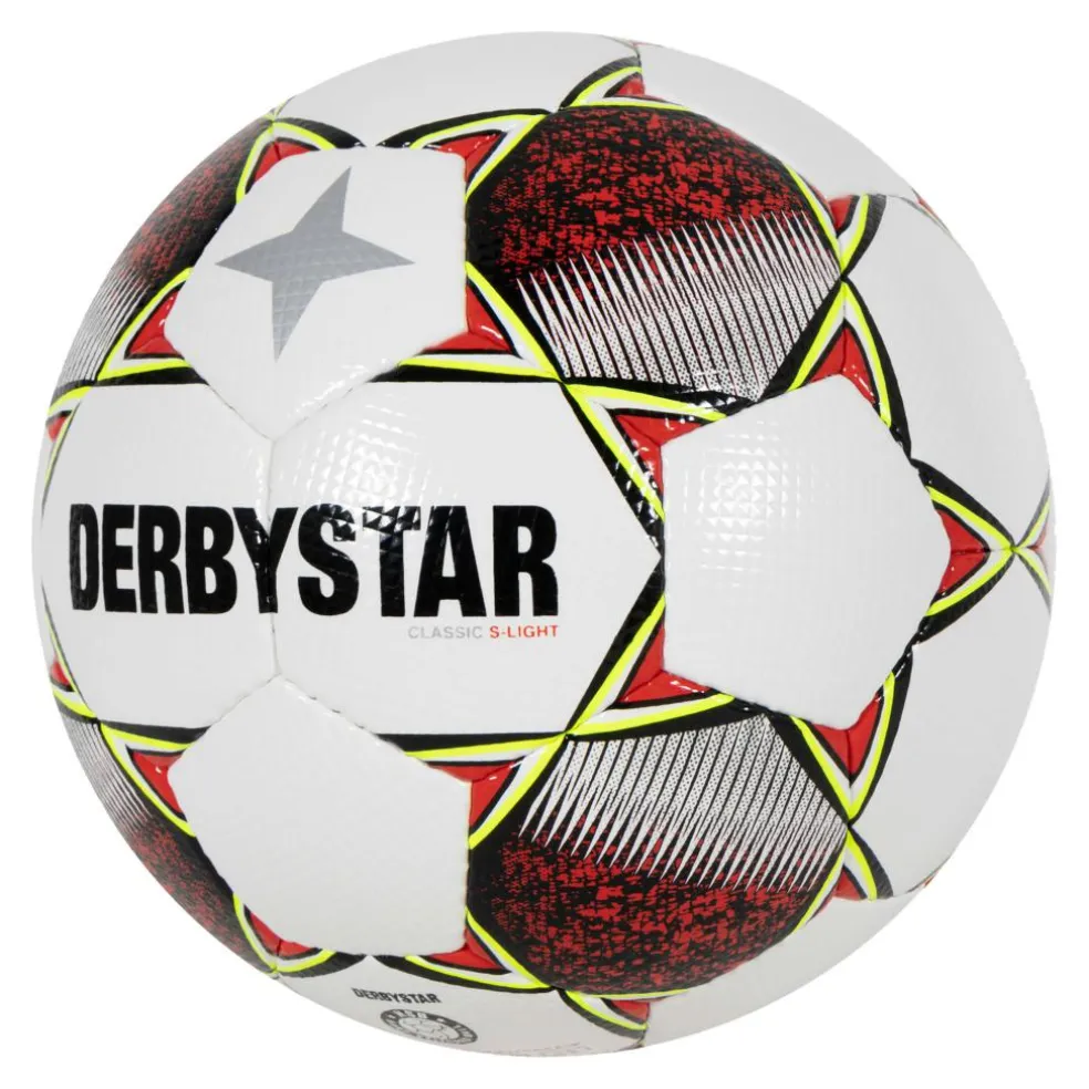 Derbystar Classic S-Light II voetbal white red