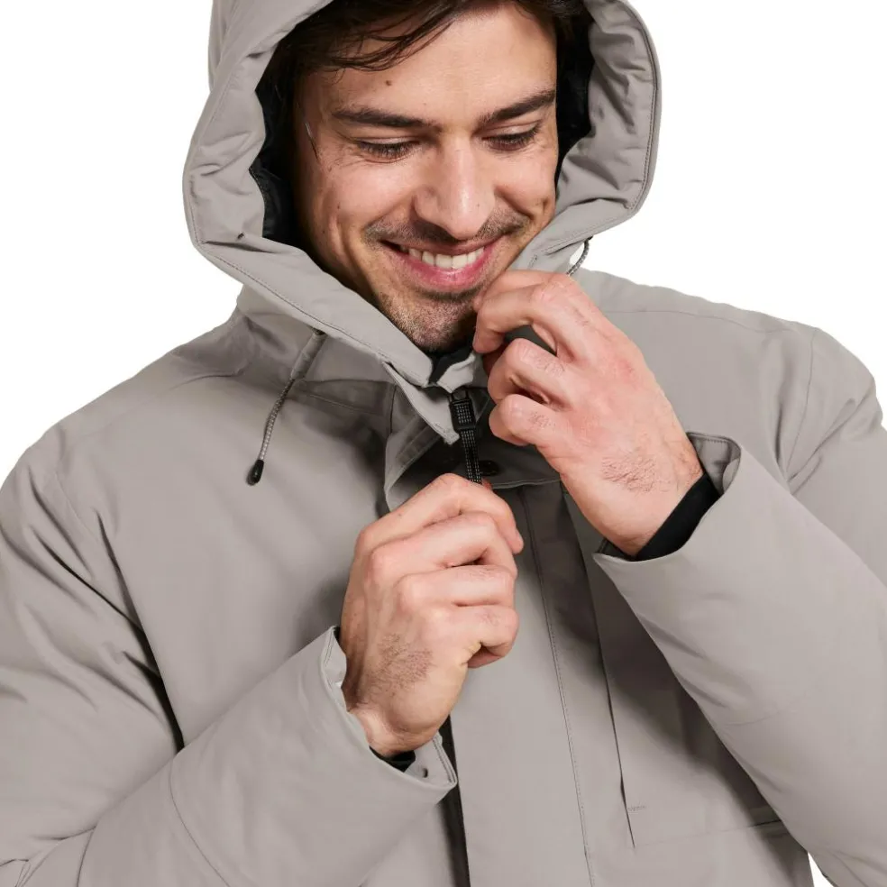 Didriksons Akilles parka outdoor jack heren ash brown