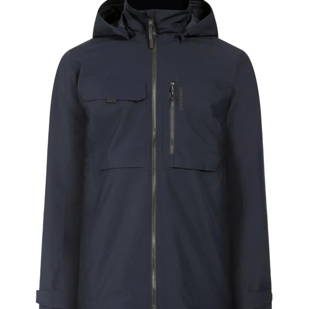 Didriksons Aston outdoor jack heren dark knight blue