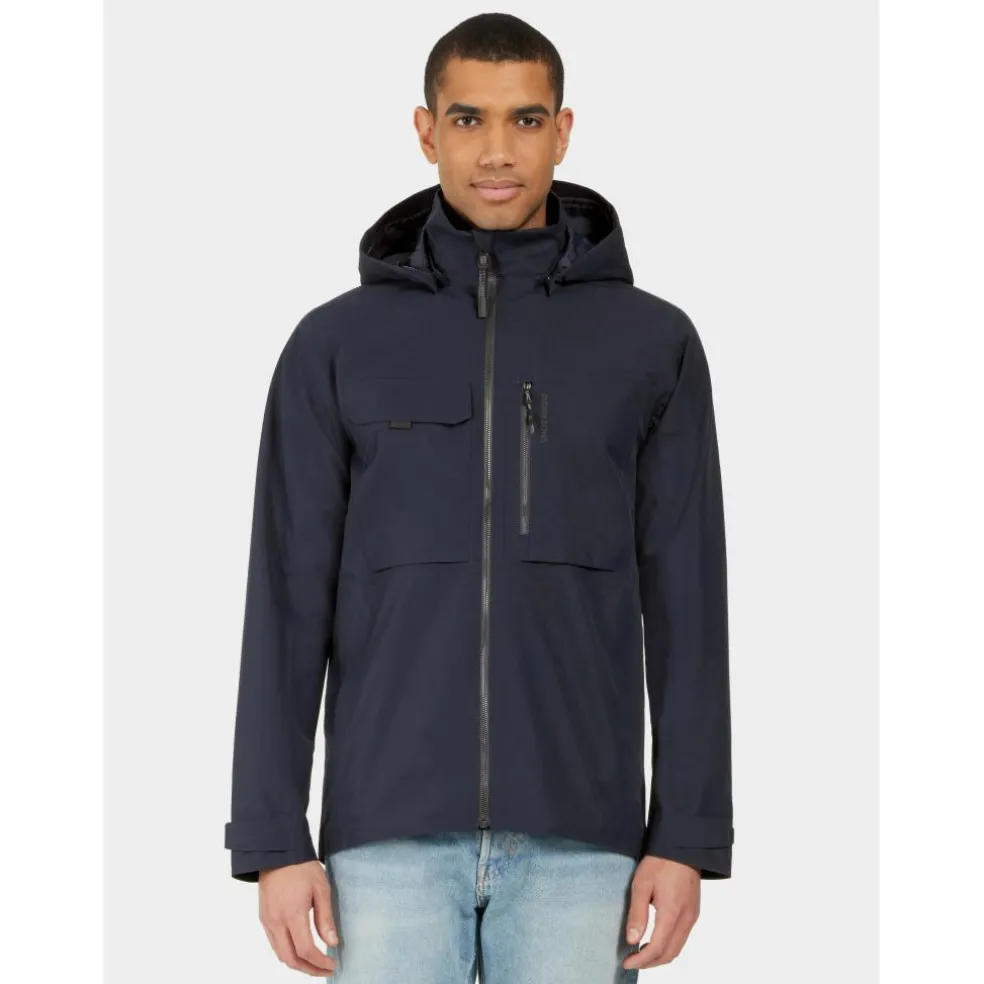 Didriksons Aston outdoor jack heren dark knight blue