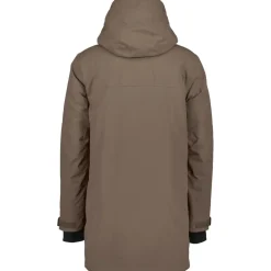 Didriksons Drew parka outdoor jack heren mocha brown