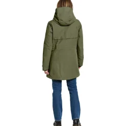 Didriksons Frida winterjas dames deep green