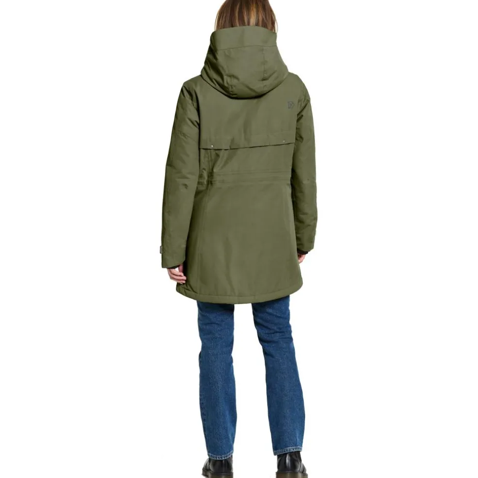 Didriksons Frida winterjas dames deep green