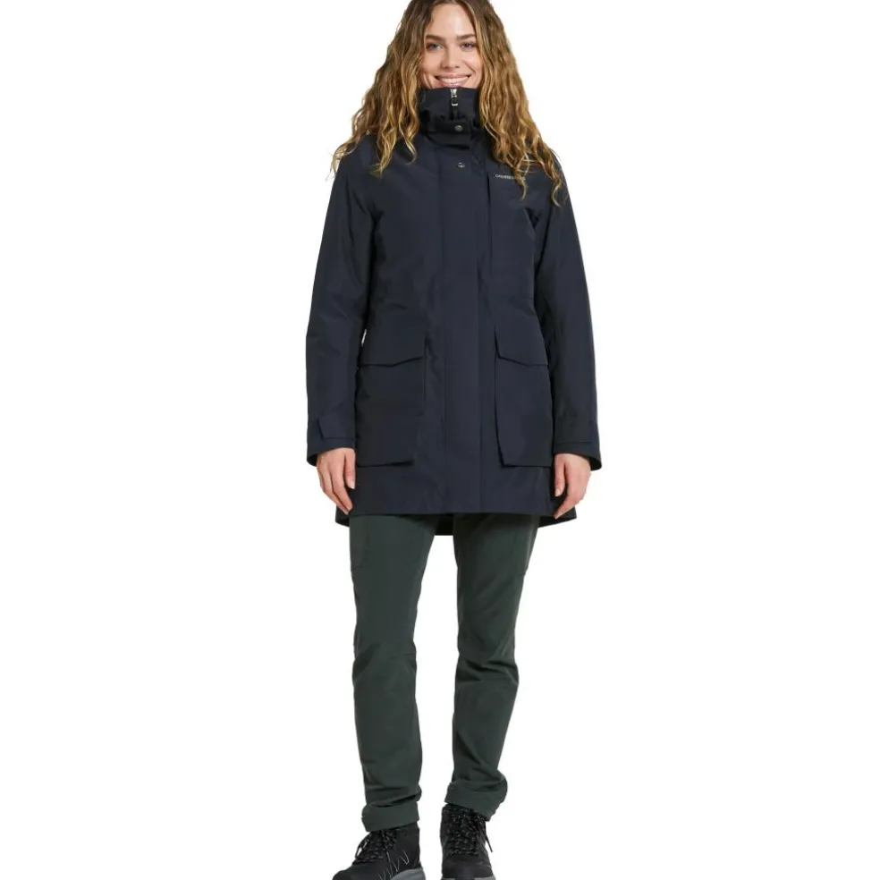 Didriksons Harriet parka outdoor jack dames dark night blue