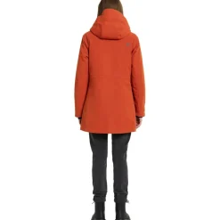 Didriksons Harriet parka outdoor jack dames rust