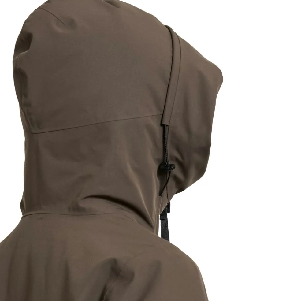 Didriksons Helle parka outdoor jack dames mocha brown