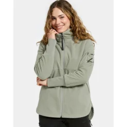 Didriksons Ronja fleece vest dames wilted leaf