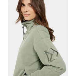 Didriksons Ronja fleece vest dames wilted leaf