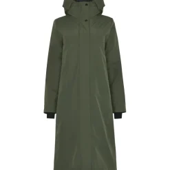 Didriksons Selia parka outdoor jack dames deep green