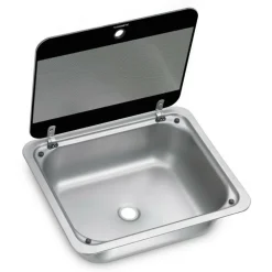 Dometic CE99 spoelbak silver