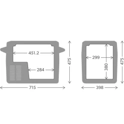 Dometic CFF 45 compressor koelbox