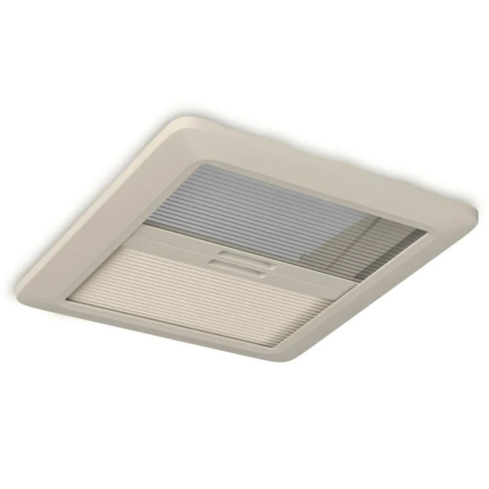 Dometic Mini Heki Style dakluik met permanente ventilatie 25 - 42 mm