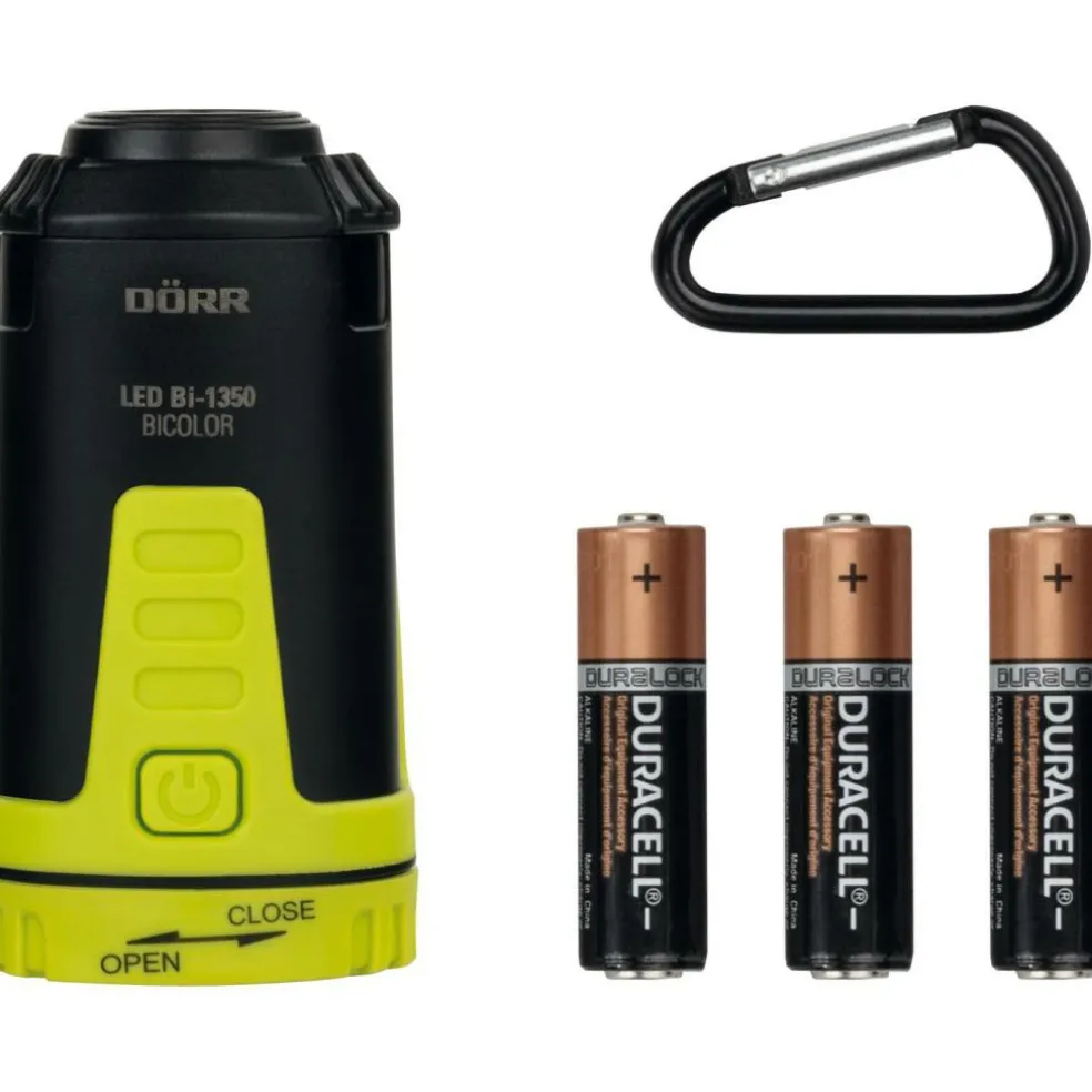 Dörr BI-1350 lantaarn black neon green