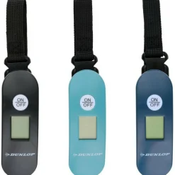 Dunlop Digitale bagageweger 3 kleuren assorti