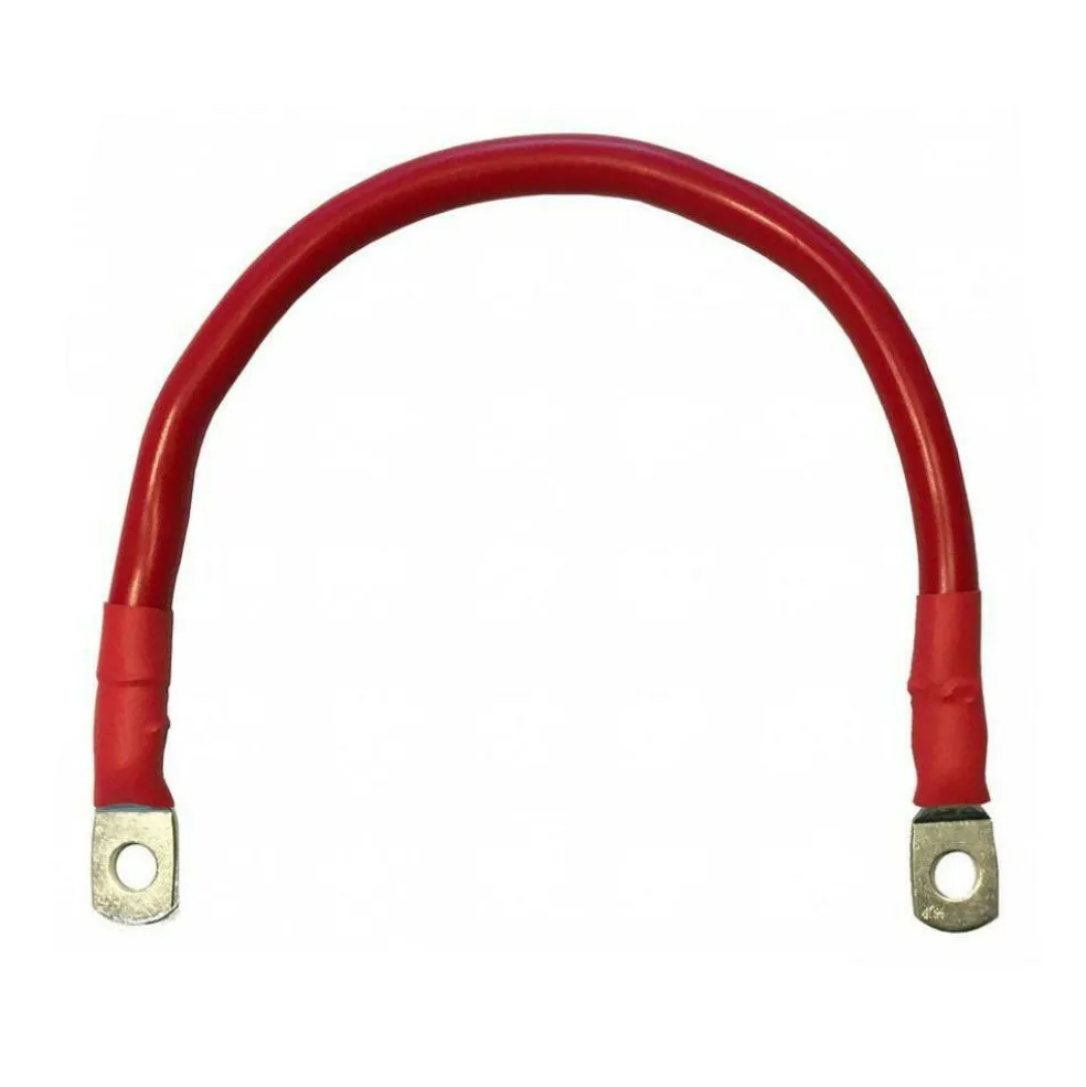 DWS Accukabel M8-M8 35 mm² rood 0,5 meter