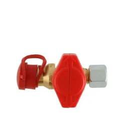 DWS afsluitkraan met snelkoppeling 8 mm -  knelkoppeling 8 mm