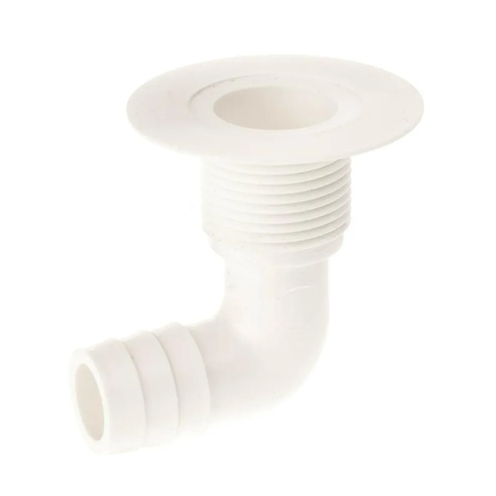 DWS Afvoerplug haaks 19 mm wit