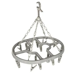 DWS Camping Droogcarrousel 16 knijpers opvouwbaar