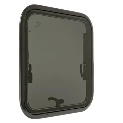 DWS Camping  Klapraam getint inclusief combihor wit 500 x 500  mm