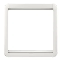 DWS Camping  Klapraam getint inclusief combihor wit 500 x 500  mm