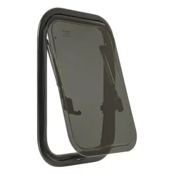 DWS Camping  Klapraam getint inclusief combihor wit 350 x 500  mm