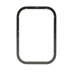 DWS Camping Klapraam getint inclusief combihor wit 350 x 500 mm