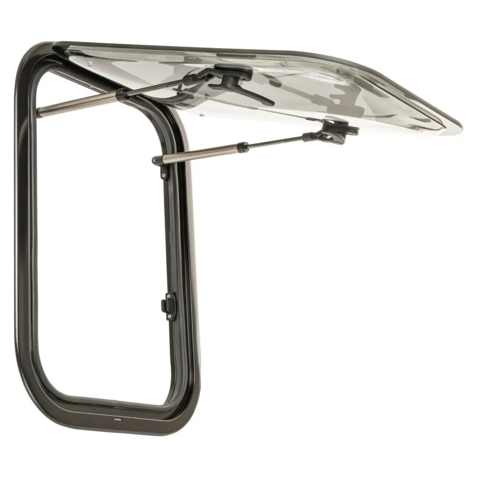 DWS Camping Klapraam getint inclusief combihor wit 350 x 500 mm