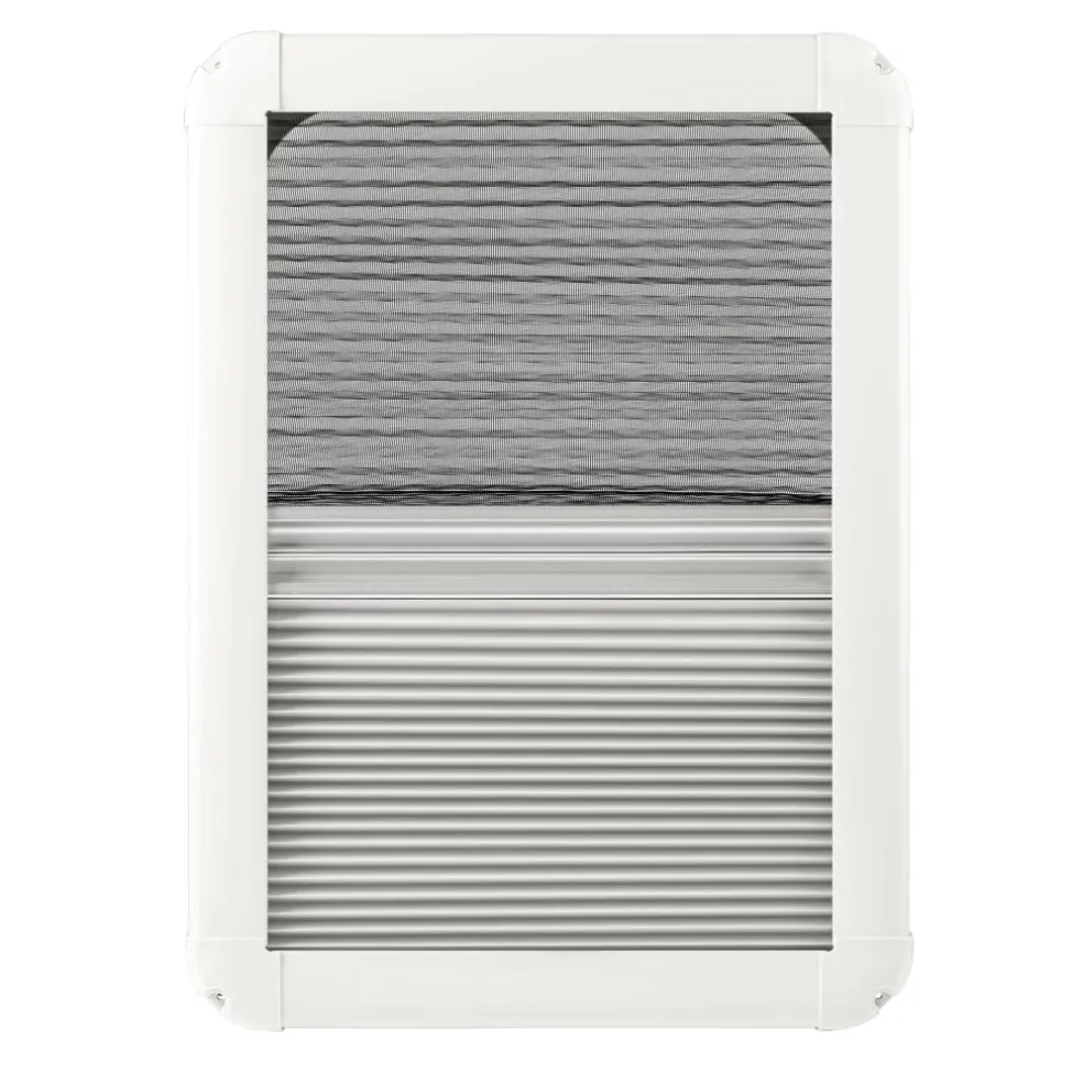 DWS Camping Klapraam getint inclusief combihor wit 350 x 500 mm