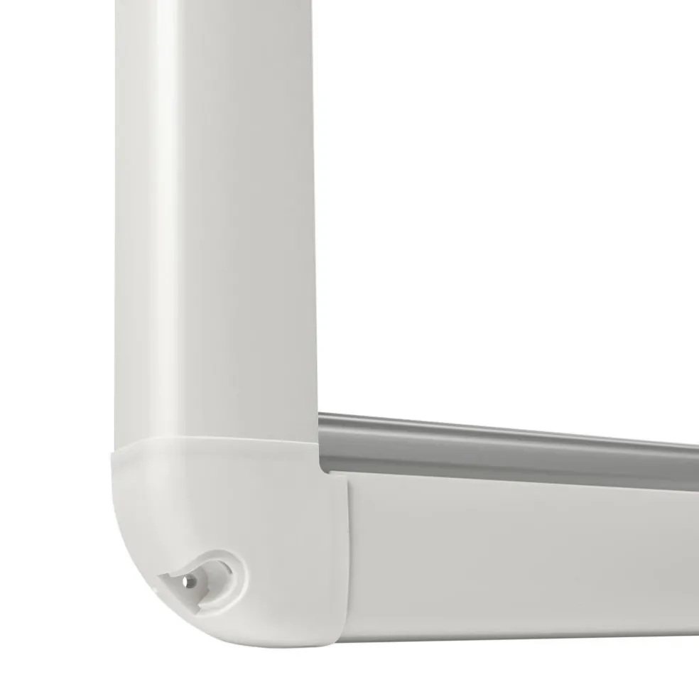 DWS Camping Klapraam getint inclusief combihor wit 900 x 500 mm