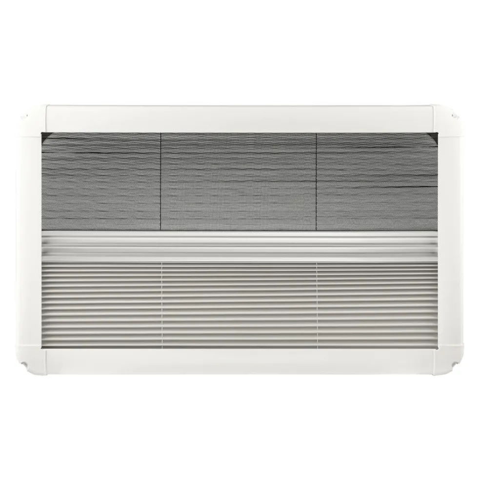 DWS Camping Klapraam getint inclusief combihor wit 900 x 500 mm