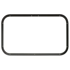 DWS Camping Klapraam getint inclusief combihor wit 900 x 500 mm