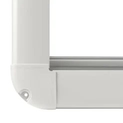 DWS Camping Klapraam getint inclusief combihor wit 800 x 400 mm