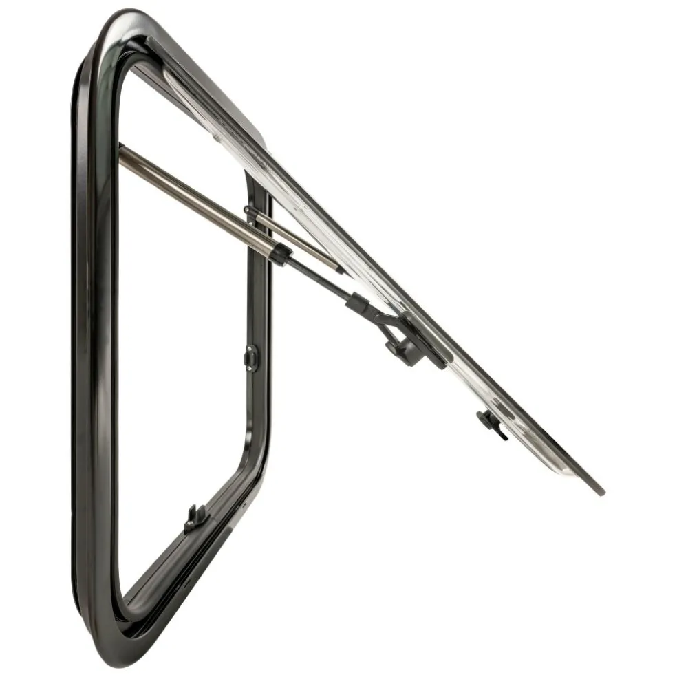 DWS Camping Klapraam getint inclusief combihor wit 900 x 450 mm