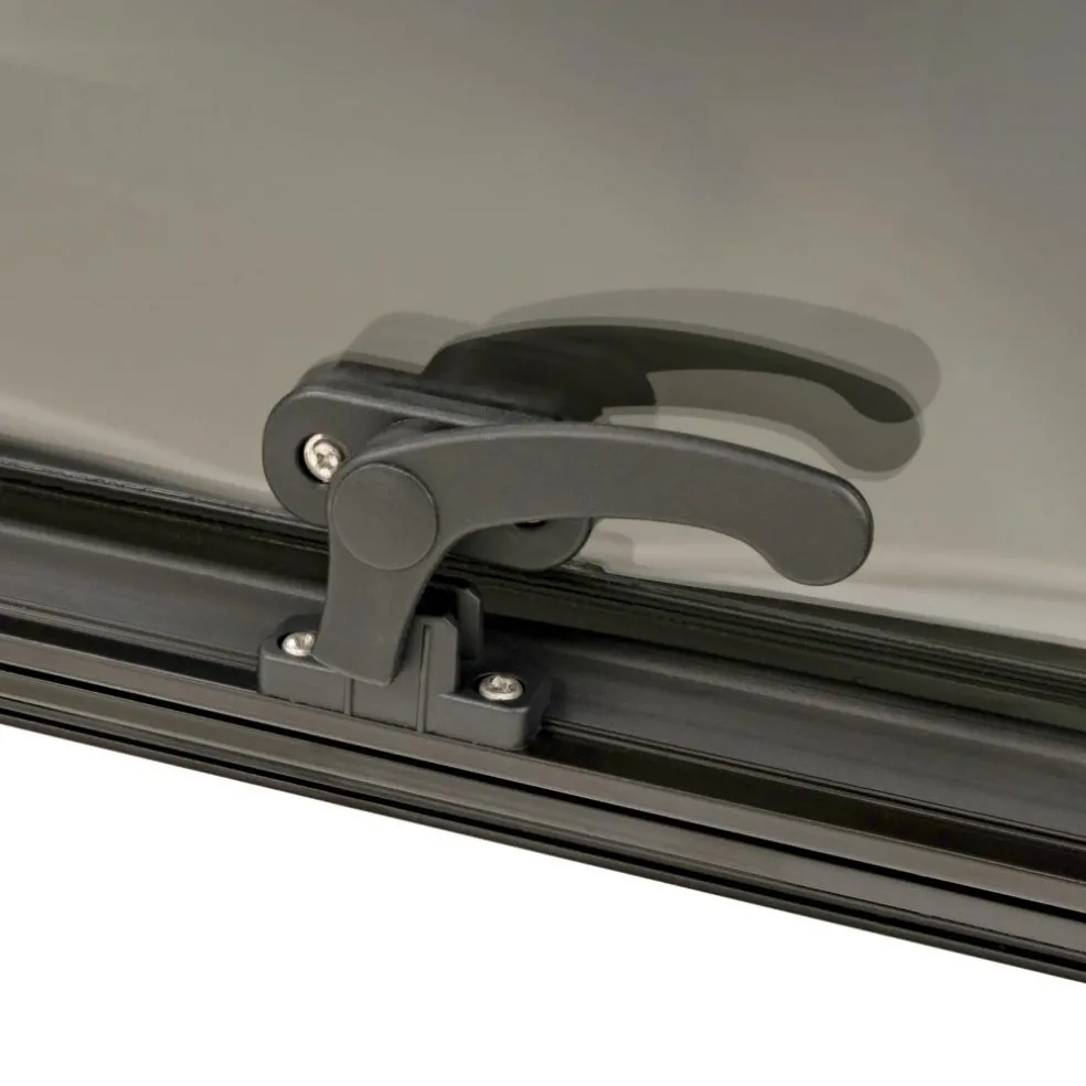 DWS Camping Klapraam getint inclusief combihor wit 900 x 450 mm