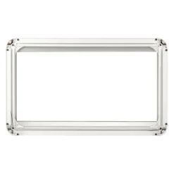 DWS Camping Klapraam getint inclusief combihor wit 900 x 450 mm