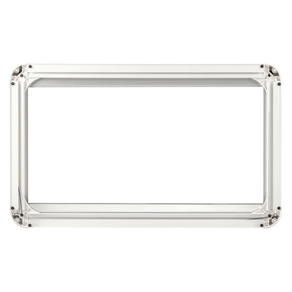 DWS Camping Klapraam getint inclusief combihor wit 900 x 450 mm