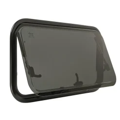 DWS Camping  Klapraam getint inclusief combihor wit 700 x 350  mm