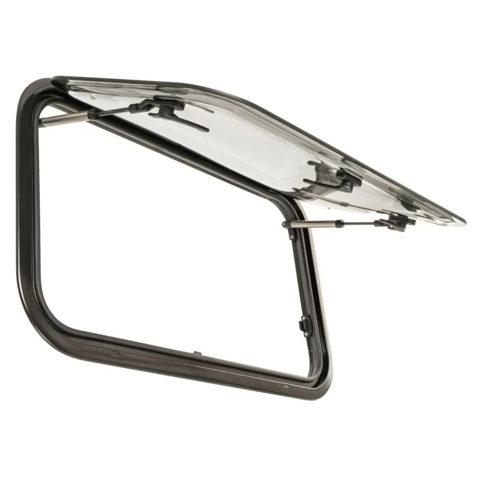 DWS Camping Klapraam getint inclusief combihor wit 700 x 350 mm