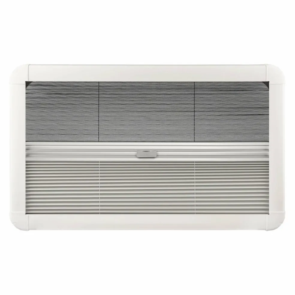 DWS Camping Klapraam transparant inclusief combihor wit 1000 x 500 mm