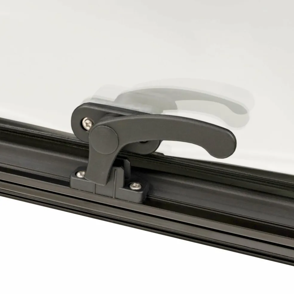 DWS Camping Klapraam transparant inclusief combihor wit 500 x 300 mm