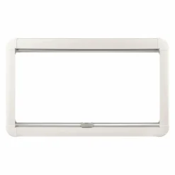 DWS Camping Klapraam transparant inclusief combihor wit 500 x 300 mm